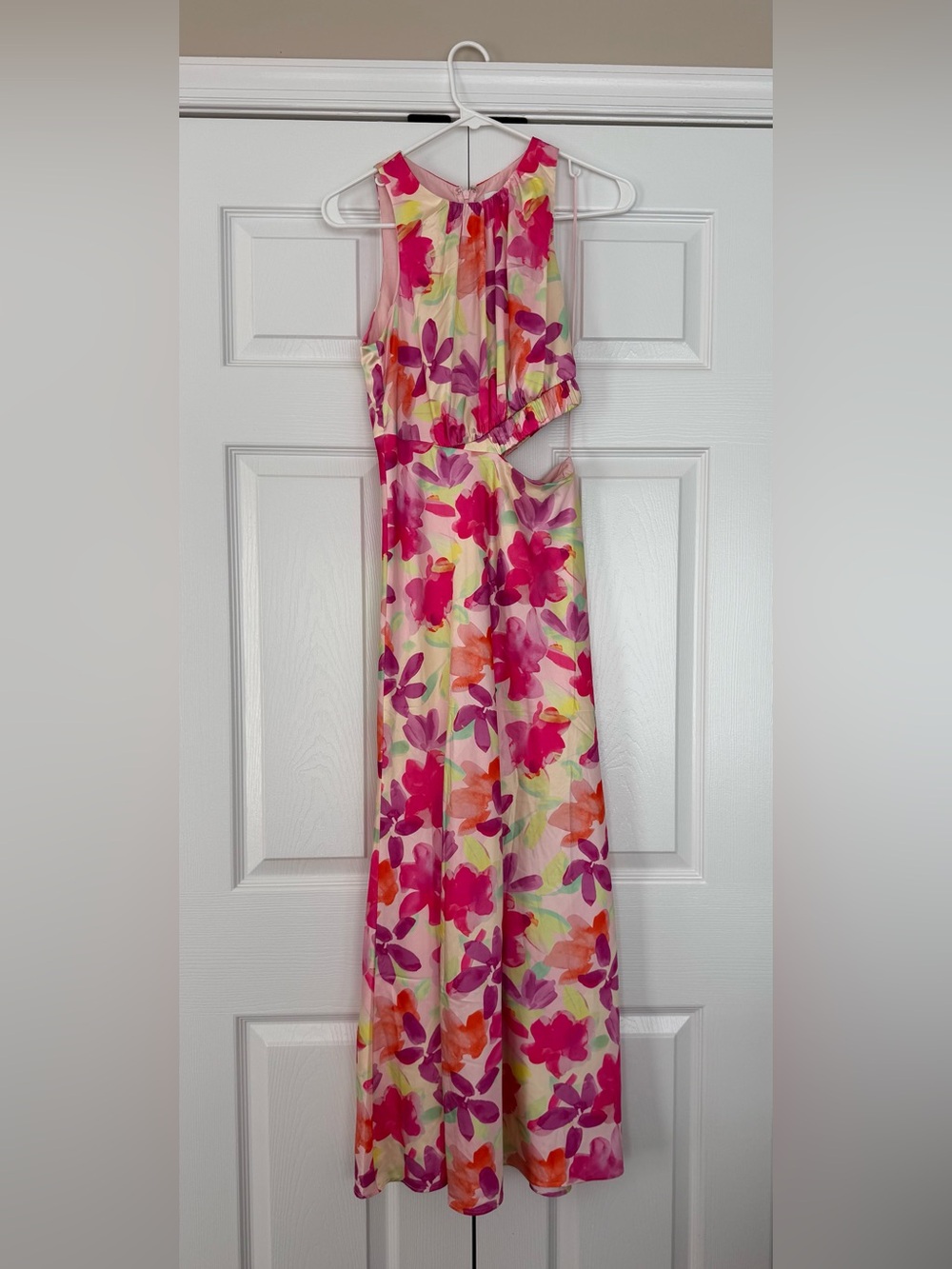 Hello Molly Peeking Through Maxi Dress -XS